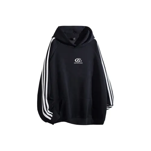 XDFM Худи Утолщенный Минималистский стиль Многоцветный Худи Топ Унисекс