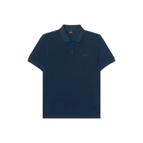 Hugo Boss SS23 Polo Мужское Темно-синий