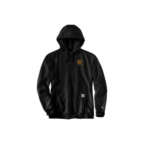 Carhartt FW25 107064 FORCE Relaxed Fit Легкий Логотип Graphic Толстовка Унисекс