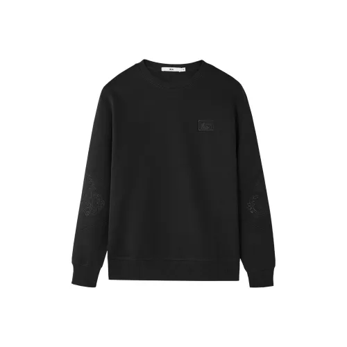 HLA Черная отделка B5 Унисекс Свитшоты