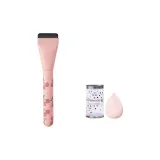 Ветеран Двойной Набор Комбинация [Плоская Подошва Щетка + Макияж Губка]