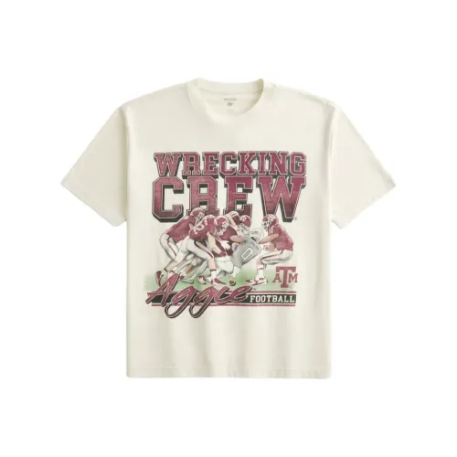 Hollister Белые Мужские T-рубашки