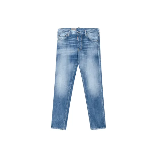 DSQUARED 2 Blue Men's Jeans DSQUARED 2 Синий Мужской Джинсы