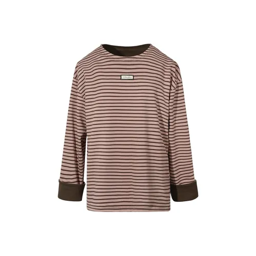 Valeria Obbaco Свитшот Унисекс Розовый Коричневый