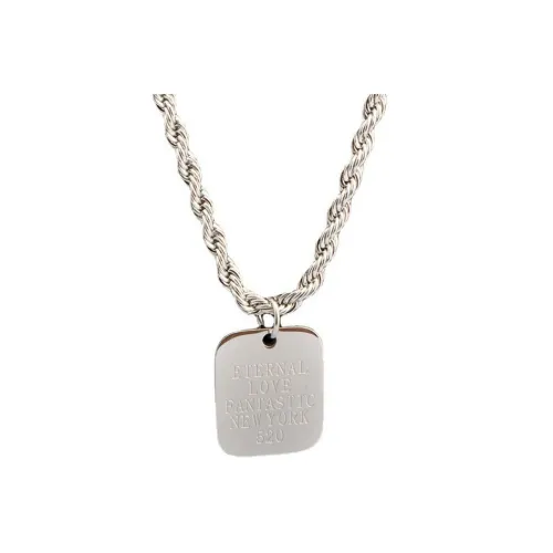 Quarqor Ожерелья из титанового стального сплава Мужской