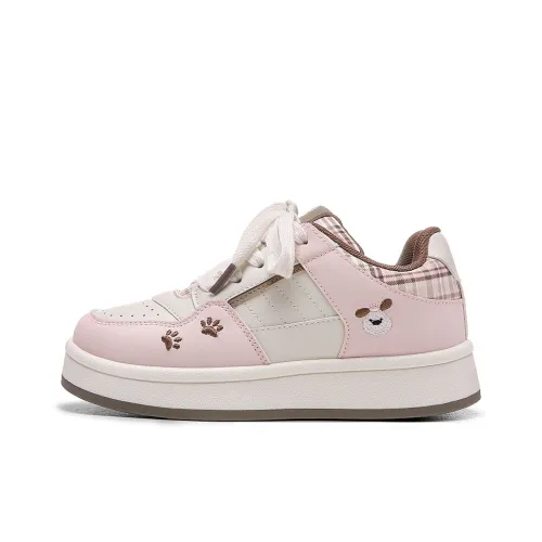 Lovely You Устойчивый к истиранию Легкий And Дышащий Низкие Кроссовки для скейтбординга Женские Розовые Коричневые