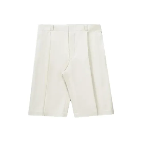 THOM BROWNE· THOM BROWNE FW23 Early Autumn Collection Повседневные шорты Мужской Natural Белый