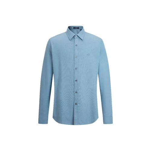 LONDA 1958 Светло-Синий 31 Мужские Рубашки