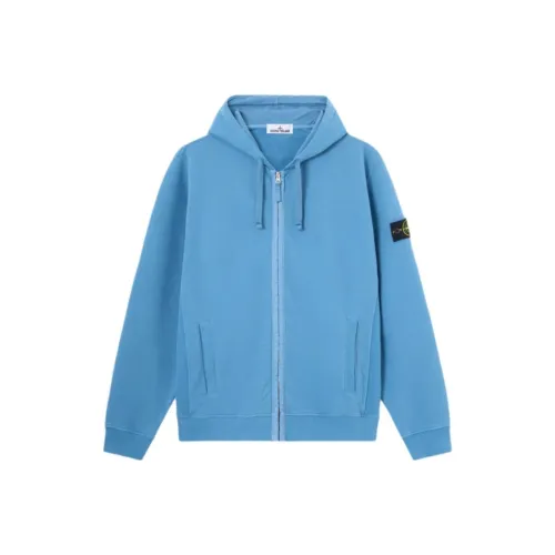 Stone Island Steel Blue Мужские Свитшоты