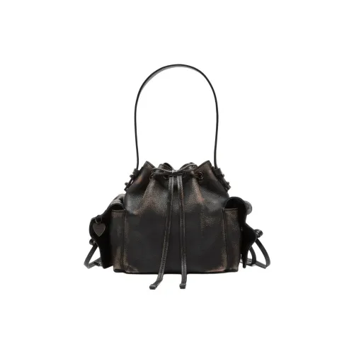 Acne Studios Телячья кожа Сумка на плечо Мини Женская Латунь