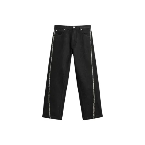 ZARA Мужские черные джинсы