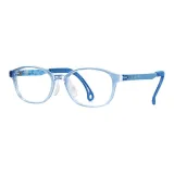 53038M C1 Прозрачный Синий Оправа + Светло-Синие Линзы / Синие Ноги