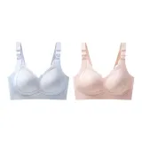 Серебристо-серый + Светло-розовый