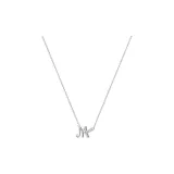 Ожерелье с буквой M