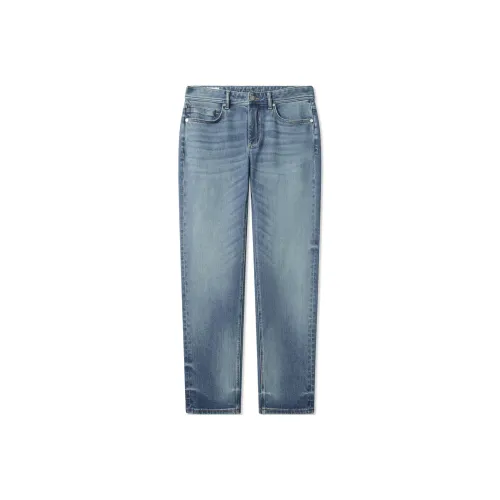 Cabbeen Slim Fit High Rebound Azure 47 Men's Jeans Cabbeen Облегающий крой Высокий Отскок Азур 47 Мужские Джинсы