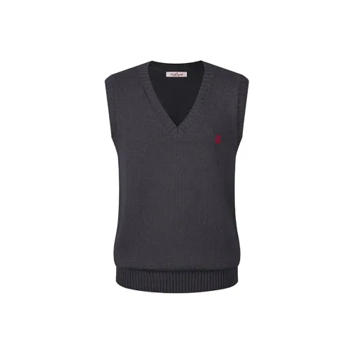 Mrs. Беллфлауэр Mrs. Цветочный Колокольчик UNIFORM JK Преппи стиль V-образный вырез Трикотажный жилет Жилет Женские