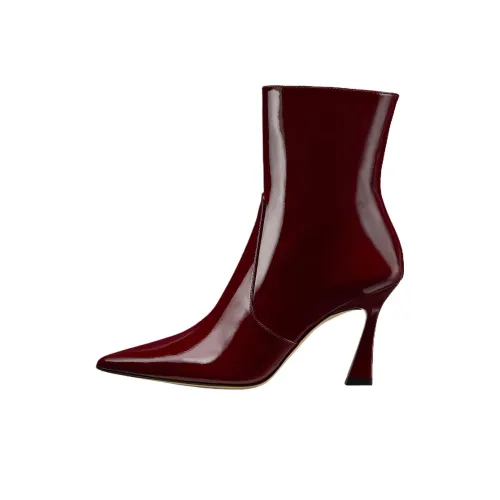 Stuart Weitzman SW Vinnie Botильоны 8,5 см Женские Бордовый