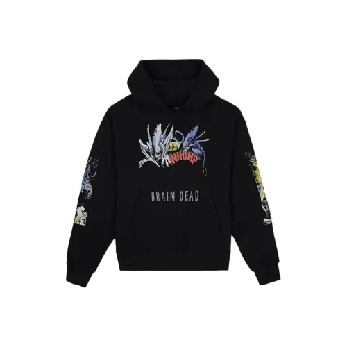 Brain Dead co-brand x Нерегулярная форма Коллаборация SS25 Толстовка Унисекс