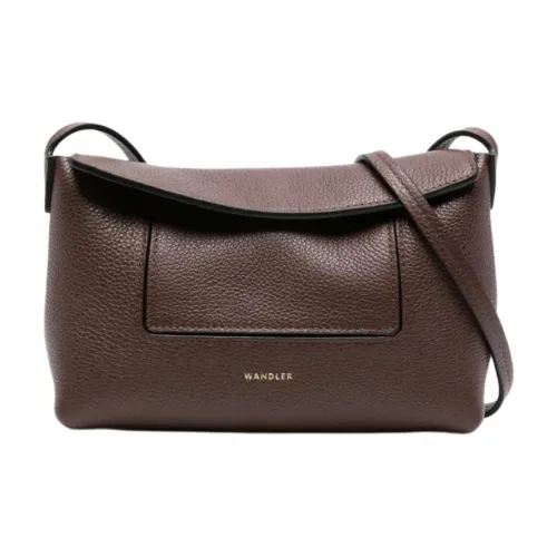Wandler Телячья кожа Сумка через плечо Женская Коричневая
