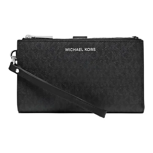 MICHAEL KORS Adele Покрытый холст Кошелек Женские Черный