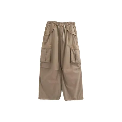 LOWEAR Pintuck Широкие Брюки карго Брюки карго Женские