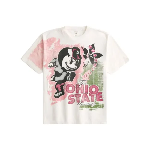 Hollister Белые Мужские T-рубашки