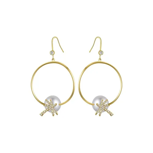 MCK Искусственная жемчужина Серьги Женские