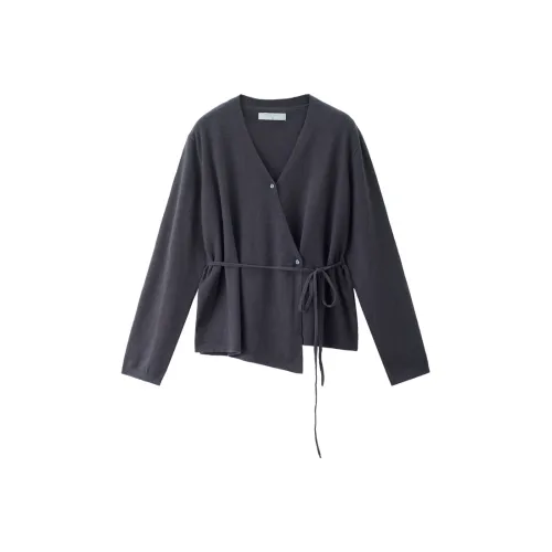 Giordano 04 Dark Photinia Gray Women's Knitwear Giordano 04 Темный Фотиния Серый Женский Трикотаж