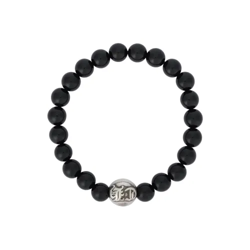Chrome Hearts Браслеты из обсидиана Унисекс