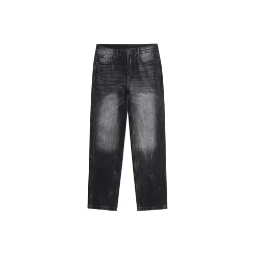 GUANKA Черный Серый Цвет Мужские Повседневные Брюки