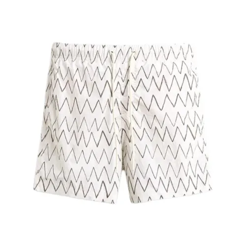 ZARA Белые Мужские Плавательные Шорты