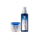 Двухкомпонентный комплект: 120 мл светящийся гель + 120 г воск для волос