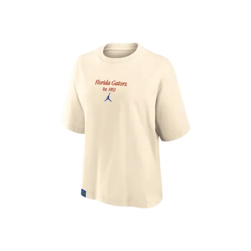 Джордан Florida Рукав с спущенным плечом T-рубашка Женская