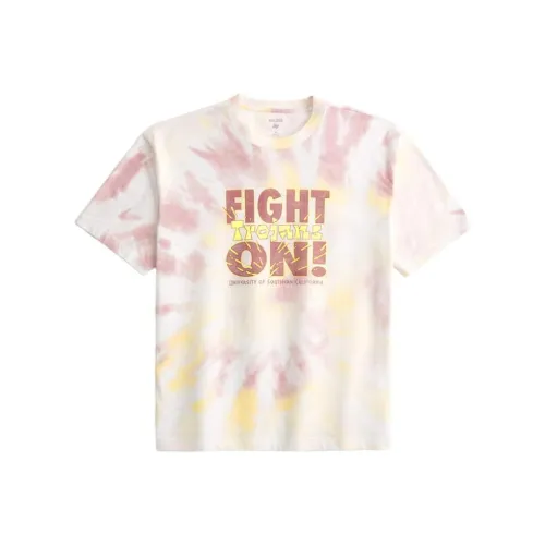 Hollister Белая Мужская T-Рубашка