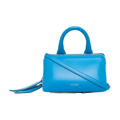 The Attico Сумка через плечо из кожи женская синяя