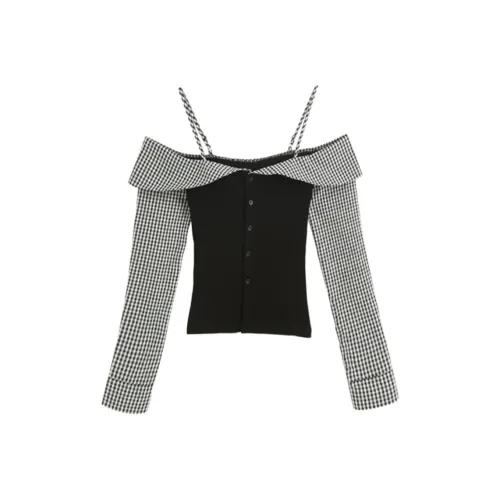 MA JOURNEE Черный Женский Трикотаж