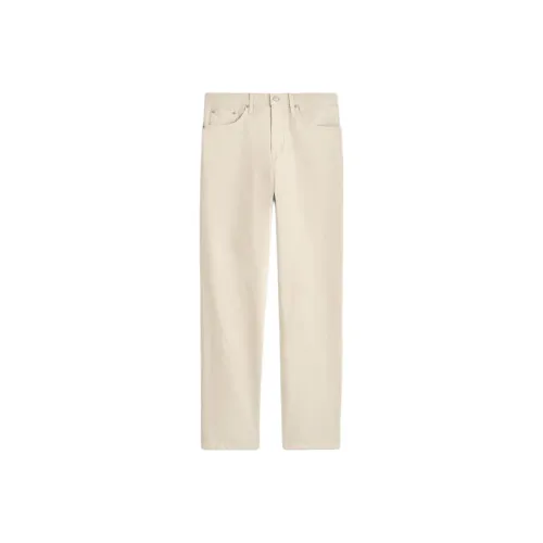 COS Кремовый Белый Мужские Джинсы