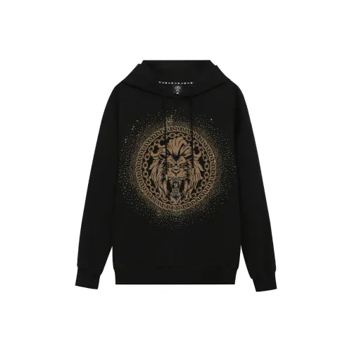 TCH Черная основа с золотым логотипом Унисекс Свитшоты