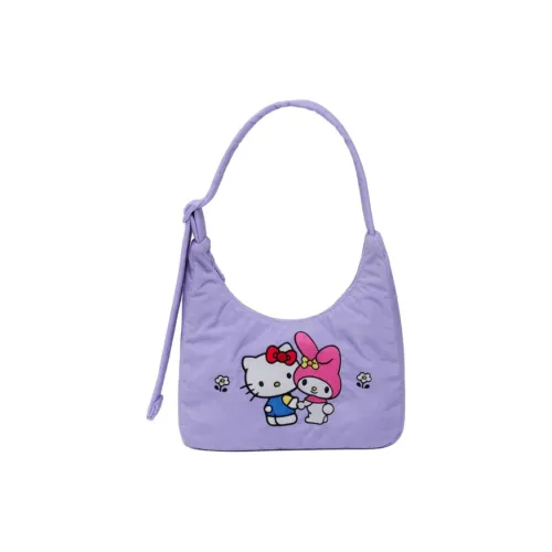 Sanrio Baggu Collaboration Nylon Shoulder Bag Mini Women's Purple