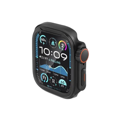 Vobafe Защитный чехол Apple корпус из цинкового сплава совместим с моделями S10 Ultra1 2 S8 S9 S7 SE