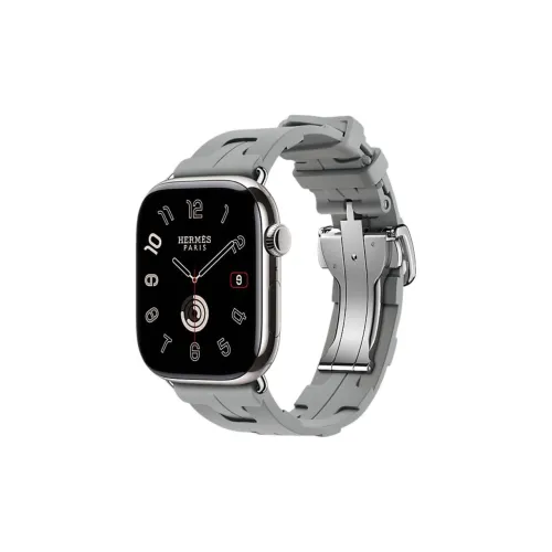 HERMES Ремешок Apple Совместимость Резина Материал 42 мм