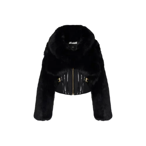Elisabetta Franchi Вельвет Feel Пальто Женское