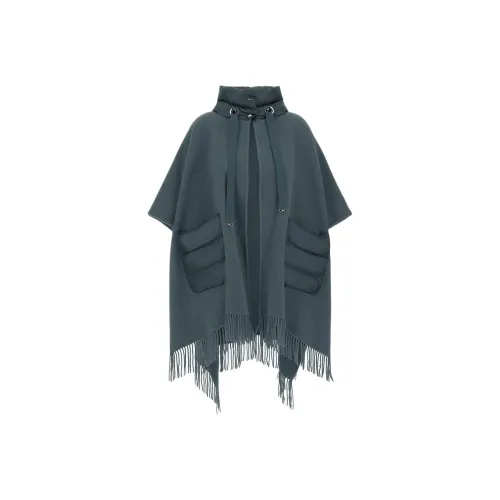 HERNO Midnight Blue Green Women's Coats