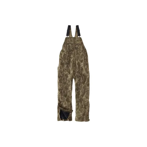 Carhartt 106983 Rugged Flex Утка Свободный крой Утепленный CAMO Нагрудник Комбинезоны Унисекс