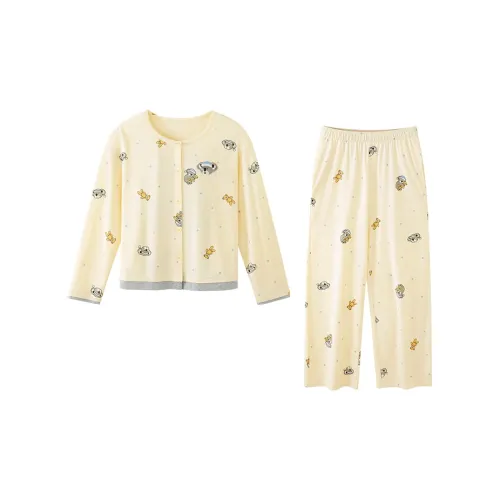 JINGYUN Deep Pajama 70 Пижамный комплект для женщин