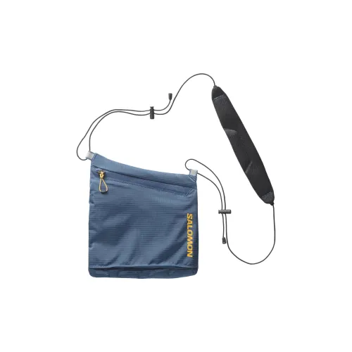 SALOMON Регулируемый Crossbody Bag Сумка через плечо Стандартная Унисекс Синий и Черный