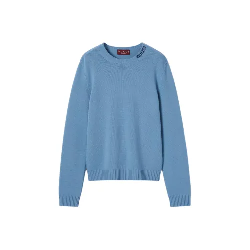 GUCCI Светло-синие мужские свитера