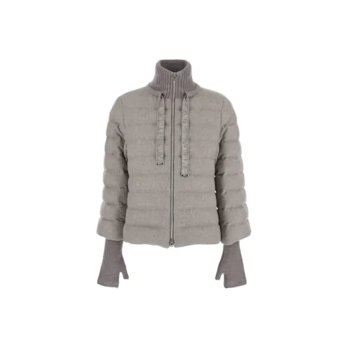 HERNO Серый Женский Пуховик