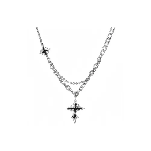 Quarqor Ожерелья из титанового стального сплава Мужской