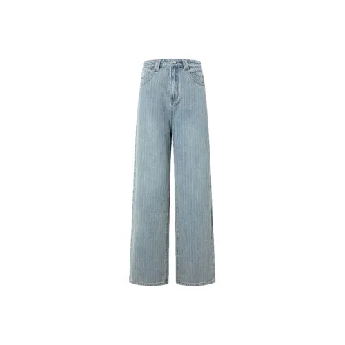 Incolore Светло-Синие Женские Джинсы